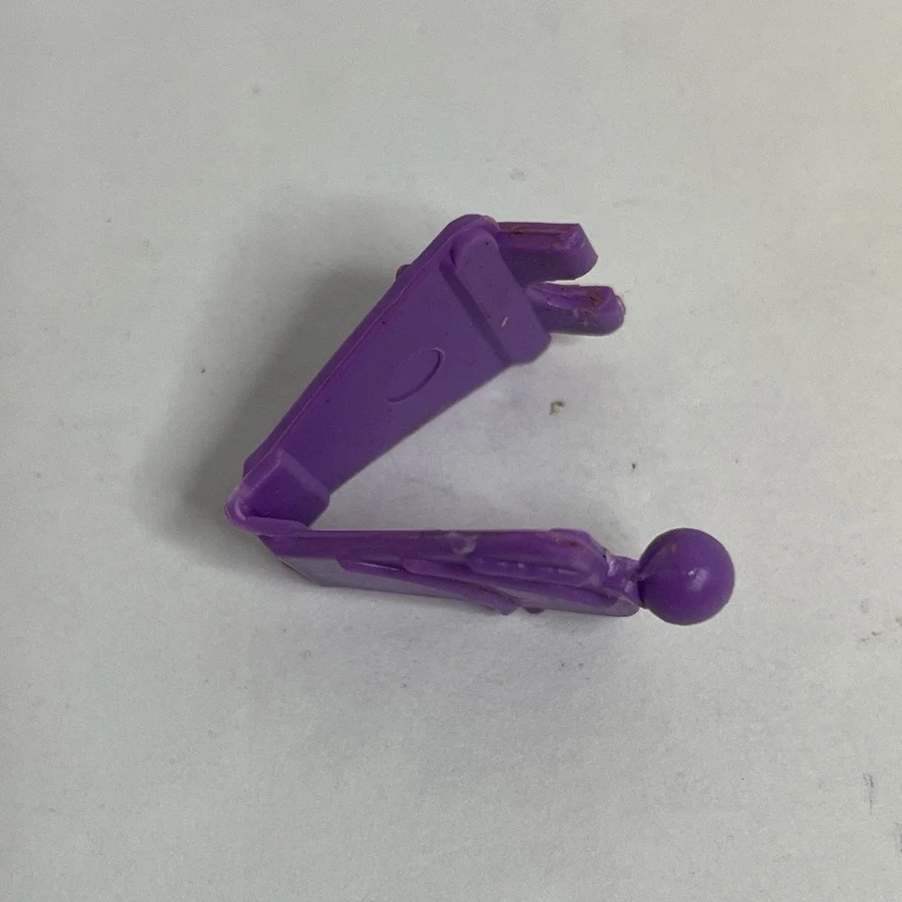VTG Superstar Dryer Comb Barbie 80s 90s Purple Hair Dryer Handheld Doll